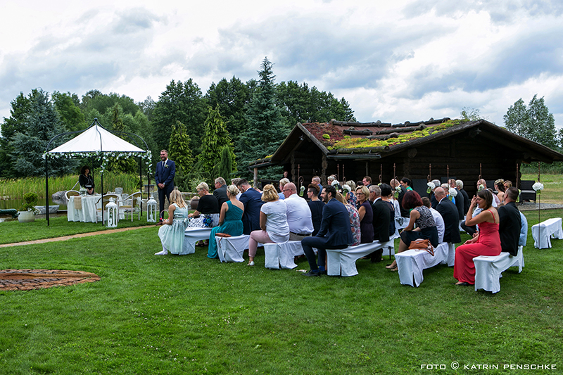 Standesamtliche Trauung | Hochzeit auf dem Milanhof in Guhrow (Spreewald)