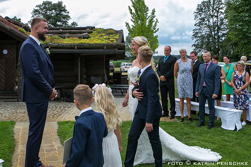 Standesamtliche Trauung | Hochzeit auf dem Milanhof in Guhrow (Spreewald)