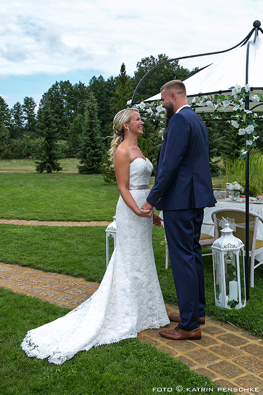 Standesamtliche Trauung | Hochzeit auf dem Milanhof in Guhrow (Spreewald)