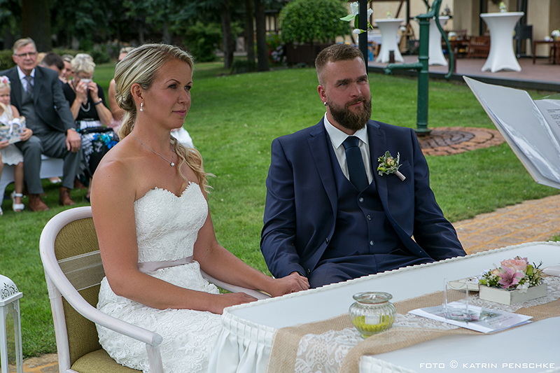 Standesamtliche Trauung | Hochzeit auf dem Milanhof in Guhrow (Spreewald)