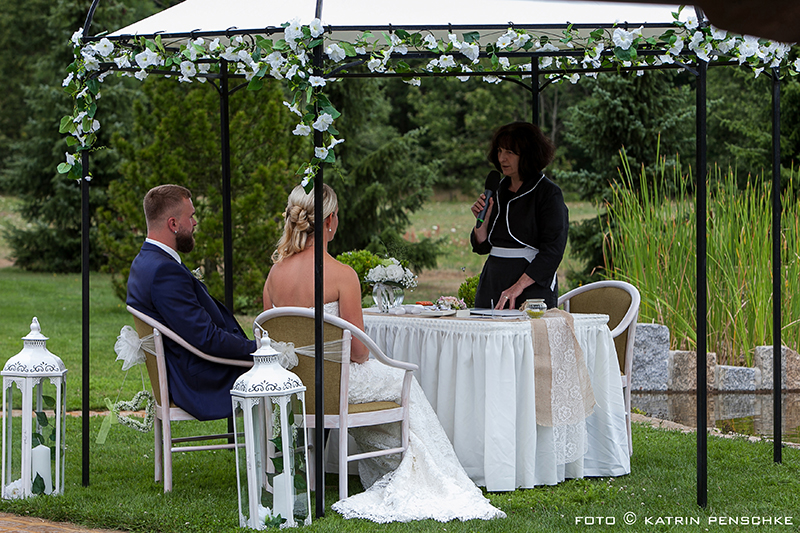 Standesamtliche Trauung | Hochzeit auf dem Milanhof in Guhrow (Spreewald)