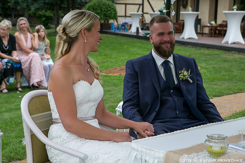 Standesamtliche Trauung | Hochzeit auf dem Milanhof in Guhrow (Spreewald)