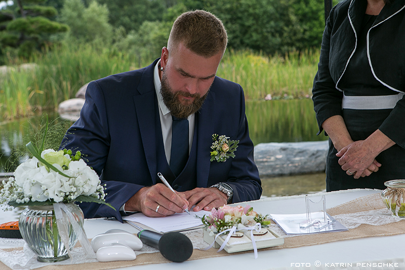 Standesamtliche Trauung | Hochzeit auf dem Milanhof in Guhrow (Spreewald)