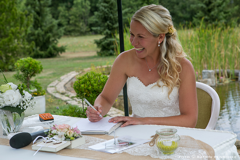 Standesamtliche Trauung | Hochzeit auf dem Milanhof in Guhrow (Spreewald)