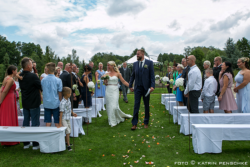 Standesamtliche Trauung | Hochzeit auf dem Milanhof in Guhrow (Spreewald)