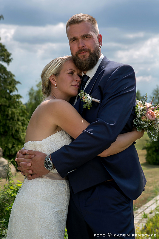 Brautpaarfotos | Hochzeit auf dem Milanhof in Guhrow (Spreewald)