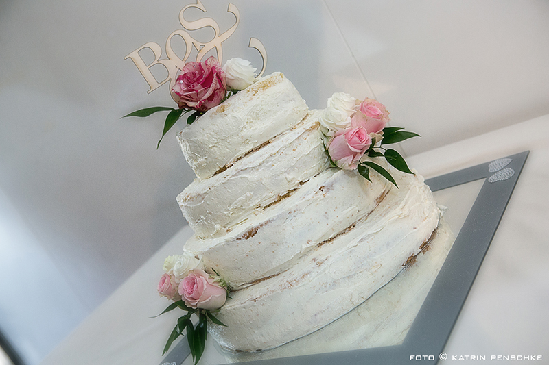 Hochzeitstorte | Hochzeit auf dem Milanhof in Guhrow (Spreewald)