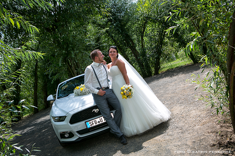 Brautpaarfotos | Hochzeit in der Weidenburg in Burg (Spreewald)