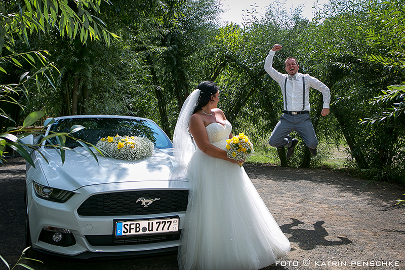 Brautpaarfotos | Hochzeit in der Weidenburg in Burg (Spreewald)