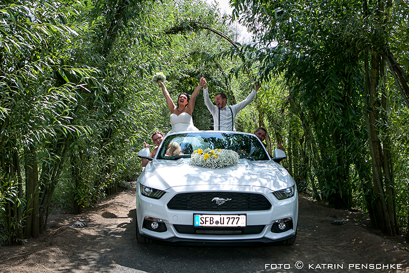 Brautpaarfotos | Hochzeit in der Weidenburg in Burg (Spreewald)