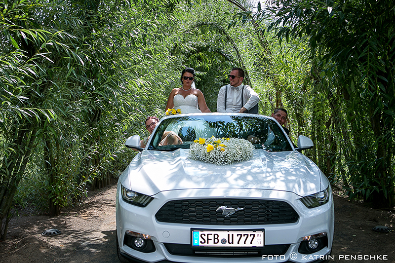 Brautpaarfotos | Hochzeit in der Weidenburg in Burg (Spreewald)
